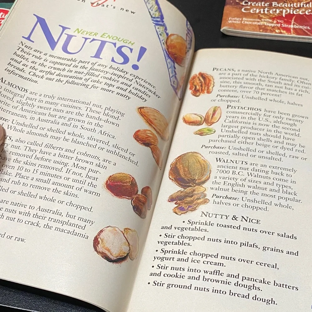 Betty Crocker vintage Holiday and Cookies Cookbook magazine Collection
